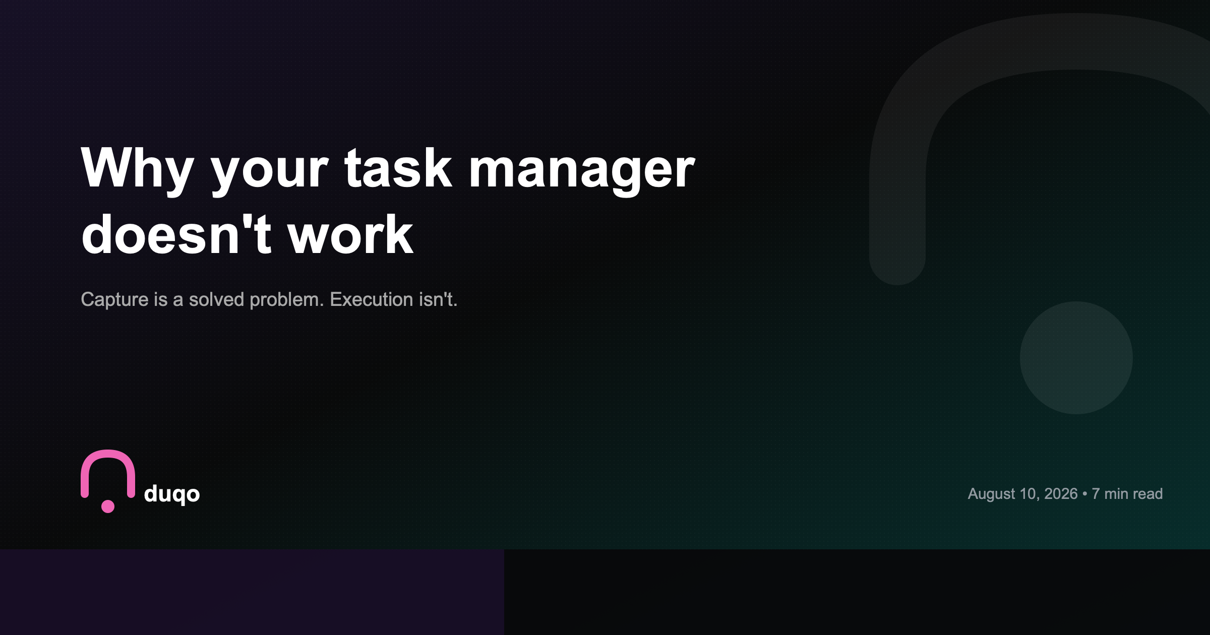 Why your task manager doesn't work (and what to do instead)